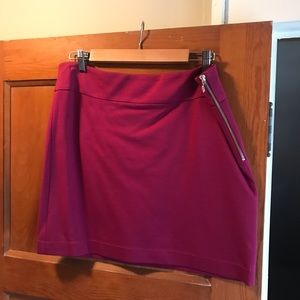 Worn once and newly dry-cleaned pink Banana Republic Mini Skirt